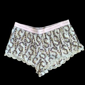 Victoria’s Secret Sleep Shorts Cotton VS Lace M